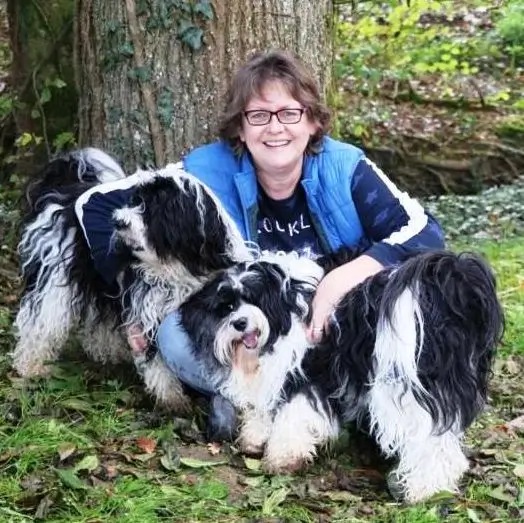 Monika Bänziger mit Hunden